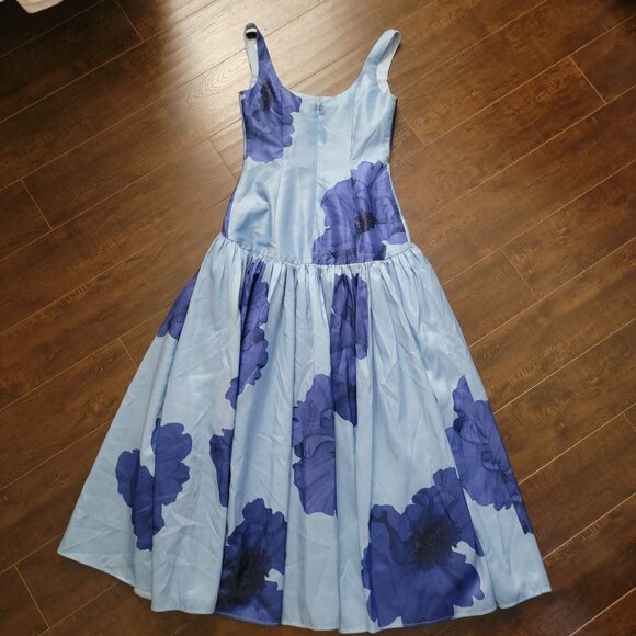 Free People Hutch The Ridge Printed Maxi Dress Womens 00P Formal Garden Elegant - Picture 4 of 9